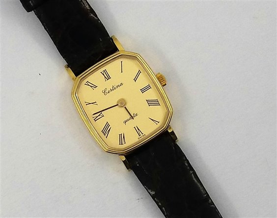 Oiritaly Montre Quartz Femme Certina OR121 Oro Montres